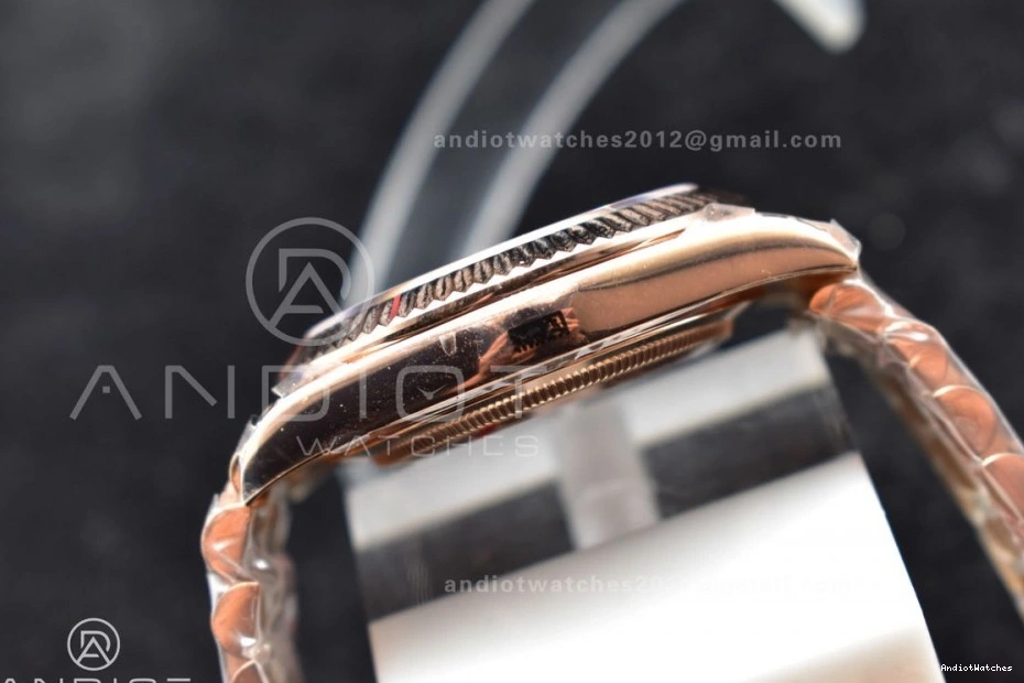 Dial DayDate Bracelet Crystal Markers A TWF Meteorite President RG 402 SmartChoice Steel 40 on 316L 0422